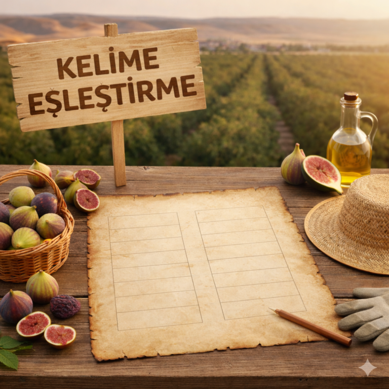 i̇ncir kelime eşleştirme